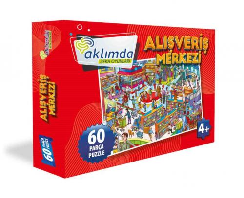 60 Parça Puzzle Alışveriş Merkezi