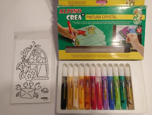 ALPİNO CREA CRYSTAL BOYA 12 Lİ