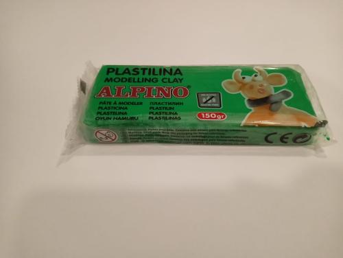 ALPİNO 150 GR YEŞİL PLASTİLİNA OYUN HAMURU
