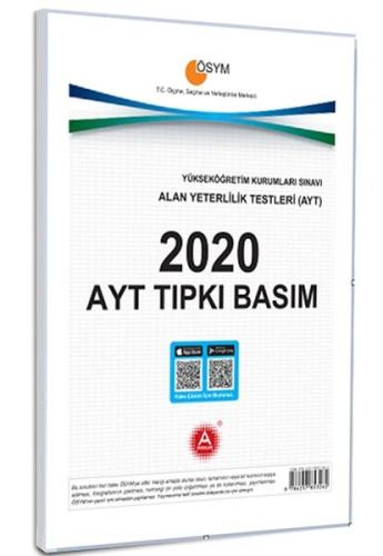 A Yayınları 2020 AYT Tıpkı Basım Çıkmış Deneme Sınavı A Yayınları 2020 AYT Tıpkı Basım Çıkmış Deneme Sınavı