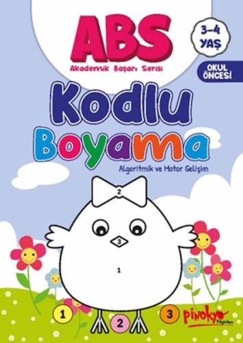 ABS 3-4 Yaş Kodlu Boyama