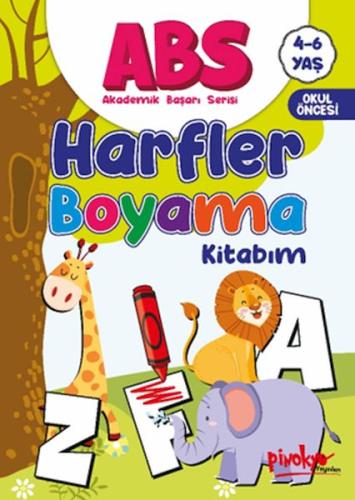 ABS 4-6 Yaş Harfler Boyama Kitabım