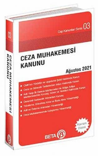 Cep Kanunları Serisi 03 - Ceza Muhakemesi Kanunu (Cep Boy)