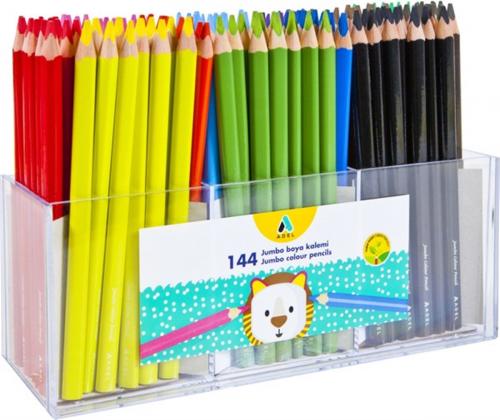 ADEL JUMBO ÜÇGEN RENKLİ KURŞUN BOYA