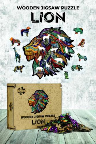 Ahşap Puzzle - Lion (130 parça) Ahşap Puzzle - Lion (130 parça)