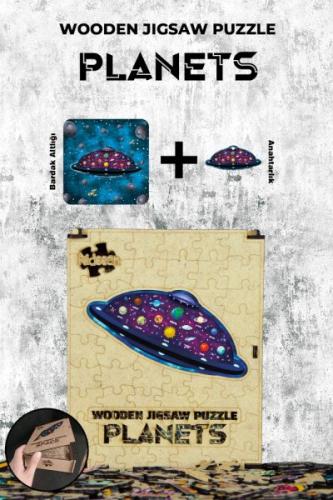 Ahşap Puzzle - Planets (97 parça) Ahşap Puzzle - Planets (97 parça)