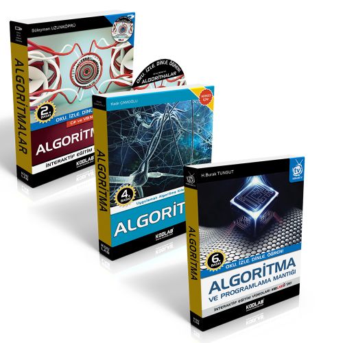 Algoritma Eğitim Seti 3 Kitap Algoritma Eğitim Seti 3 Kitap