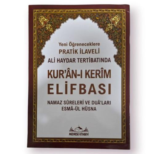 Yeni Öğreneceklere Pratik İlaveli Ali Haydar Tertibatında Kur'an-ı Ker