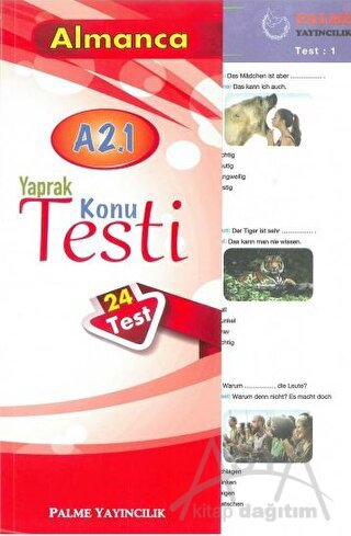 Almanca Yaprak Konu Testi