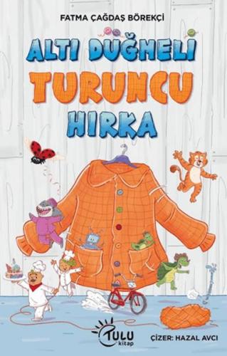 Altı Düğmeli Turuncu Hırka Altı Düğmeli Turuncu Hırka