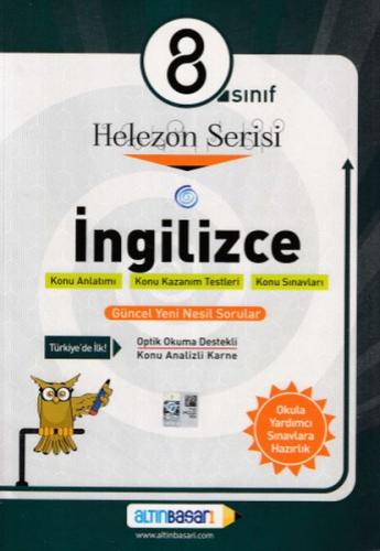 ALTIN BAŞARI 8.SINIF İNGİLİZCE HELEZON SERİSİ SORU BANKASI