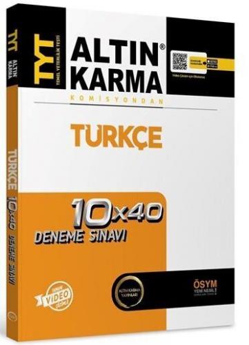 Altın Karma 2022 TYT Türkçe 10 x 40 Branş Deneme