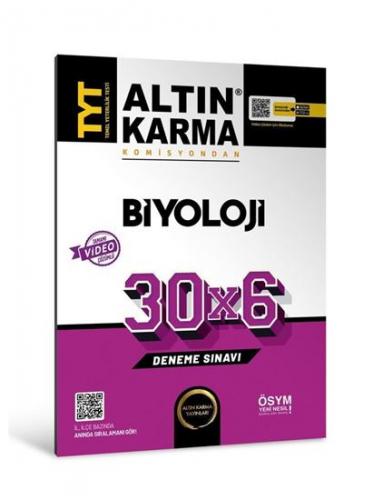 Altın Karma TYT Biyoloji 30 x 6 Deneme