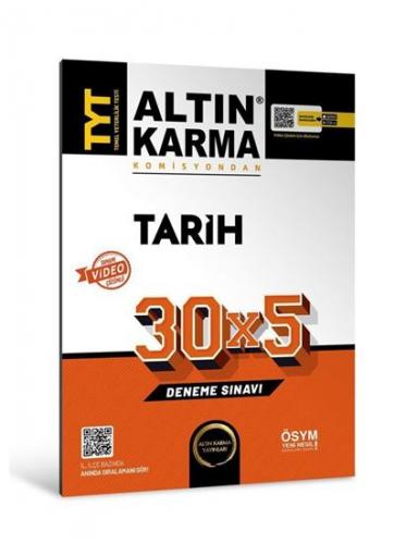 Altın Karma TYT Tarih 30 x 5 Deneme