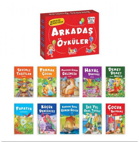 Arkadaş Öyküler - (10 Kitap+Soru Kitapçığı)