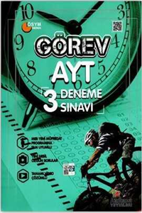ARMADA GÖREV AYT 3 DENEME SINAVI VİDEO ÇÖZÜMLÜ ( SINAVA HAZIRLIK TEST KİTABI )