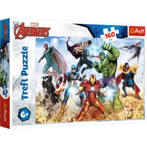 Trefl 160 Parça Çocuk Puzzle - Yenilmezler Dünyayı Kurtarmaya Hazır Trefl 160 Parça Çocuk Puzzle - Yenilmezler Dünyayı Kurtarmaya Hazır