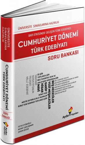 Aydın Üniversiteye Hazırlık Cumhuriyet Edebiyatı Soru Bankası