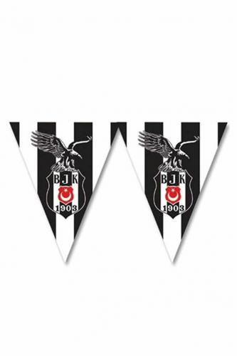 BALON EVİ BEŞİKTAŞ ÜÇGEN BAYRAK DOĞUM GÜNÜ SÜSÜ