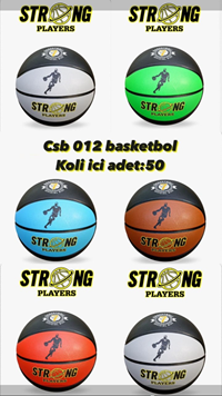 BASKETBOL TOPU NO: 7 BÜYÜK STRONG 5 RENK CSB-012 TIRTIKLI DIŞ MEKAN SAHA 1.NCİ KALİTE YENİ 2024 (tek ürün gönderilecektir, fotoğraf temsilidir)