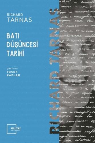 Batı Düşüncesi Tarihi Batı Düşüncesi Tarihi