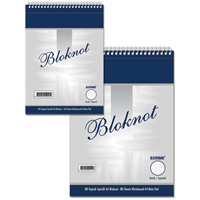 BAYINDIR A4 SPİRALLİ BLOKNOT DÜZ 40 YAPRAK ----