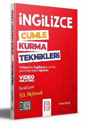 Benim Hocam Yayınları İngilizce Cümle Kurma Teknikleri