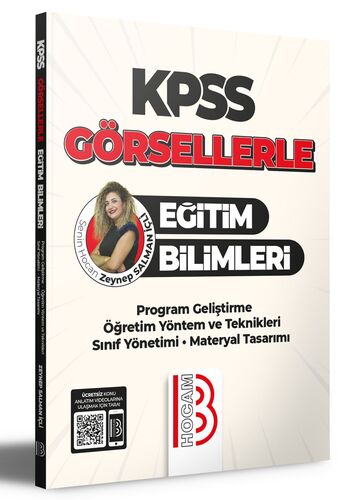 Benim Hocam KPSS Görsellerle Eğitim Bilimleri Program Geliştirme Öğret