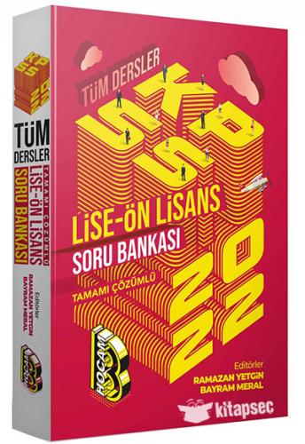 Benim Hocam Yayınları 2022 KPSS Lise Ön Lisans Tamamı Çözümlü Tüm Ders