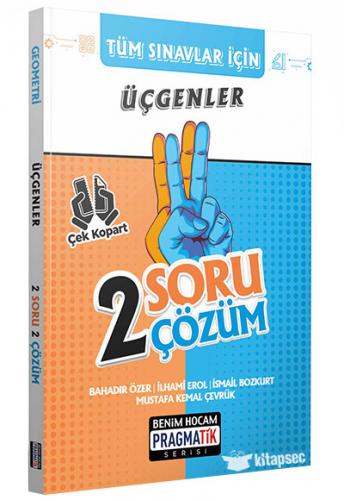 Benim Hocam Yayınları 2022 Tüm Sınavlar İçin Üçgenler 2 Soru 2 Çözüm F