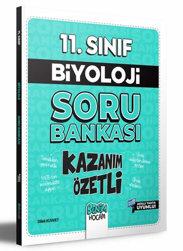 Benim Hocam Yayıncılık 11. Sınıf Kazanım Özetli Biyoloji Soru Bankası