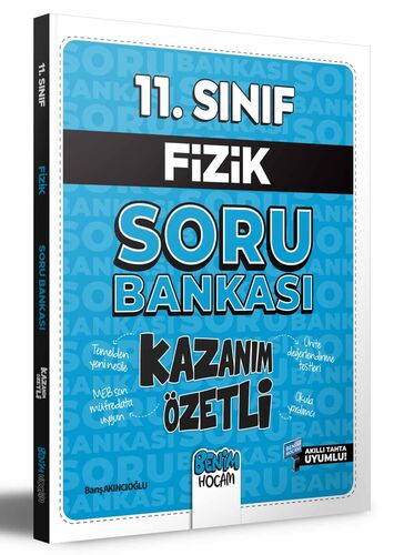  Benim Hocam Yayıncılık 11. Sınıf Kazanım Özetli Fizik Soru Bankası 