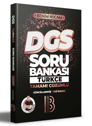 Benim Hocam Yayınları 2022 DGS Türkçe Tamamı Çözümlü Soru Bankası