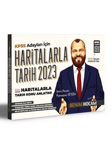 Benim Hocam Yayınları 2024KPSS 3D Haritalarla Tarih Konu Anlatımı
