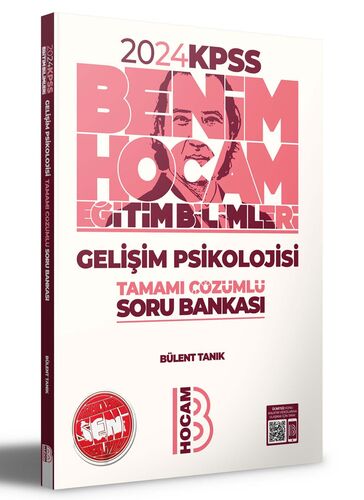  Benim Hocam Yayınları 2024 KPSS Eğitim Bilimleri Gelişim Psikolojisi Tamamı Çözümlü Soru Bankası ( İADESİZ ) 