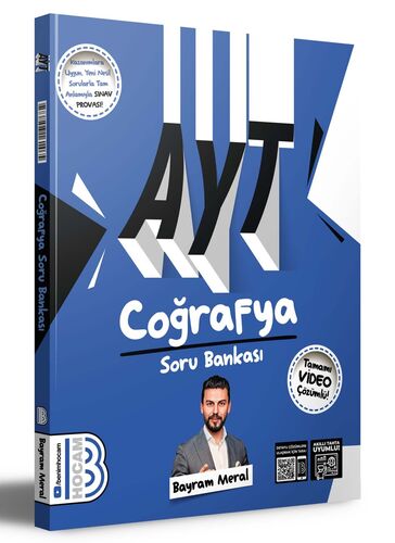 2024 AYT Coğrafya Soru Bankası Benim Hocam Yayınları / Benim Hocam Yayınları (TYT - AYT )