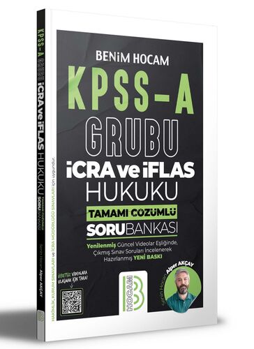 Benim Hocam Yayınları KPSS A Grubu İcra ve İflas Hukuku Tamamı Çözümlü