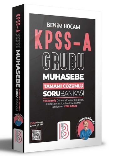 Benim Hocam Yayınları KPSS A Grubu Muhasebe Tamamı Çözümlü Soru Bankas