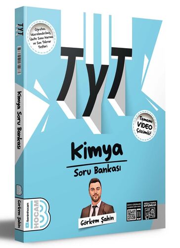 2024 TYT Kimya Soru Bankası Benim Hocam Yayınları