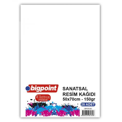 BİGPOİNT 50X70 RESİM KAGIDI 150 GR 25apos;Lİ