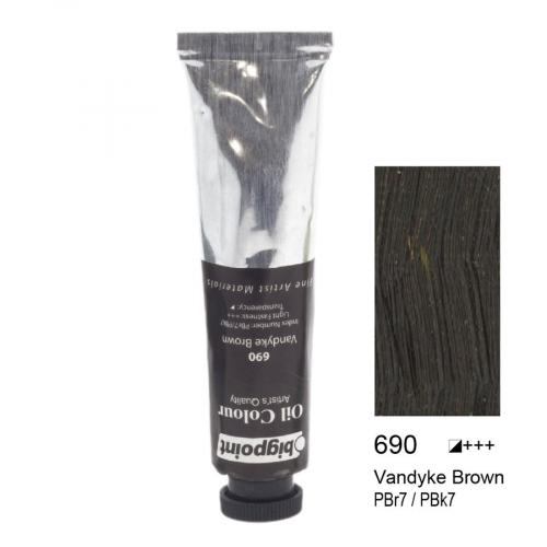 BP YAĞLI BOYA 45ml 690 VANDYKE BROWN (tek ürün gönderilecektir, fotoğraf temsilidir)