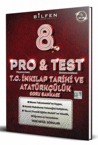 BİLFEN 8.SINIF İNKİLAP TARİHİ VE ATATÜRKÇÜLÜK PROTEST SORU BANKASI