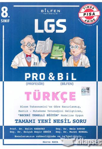 BİLFEN PRO 8.SINIF TÜRKÇE SORU BANKASI