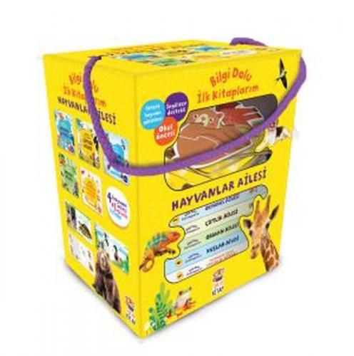 Hayvanlar Ailesi - Bilgi Dolu İlk Kitaplarım Set (5 Kitap Takım)