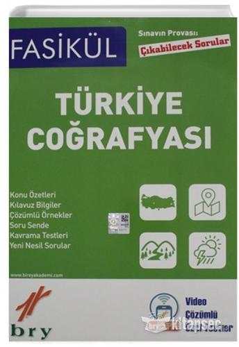 BİREY COĞRAFYA TÜRKİYE COĞRAFYASI