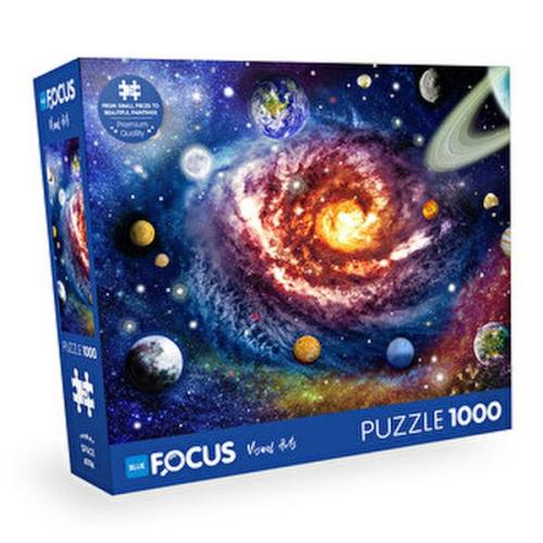 Blue Focus 1000 Parça Puzzle - Space (Uzay)
