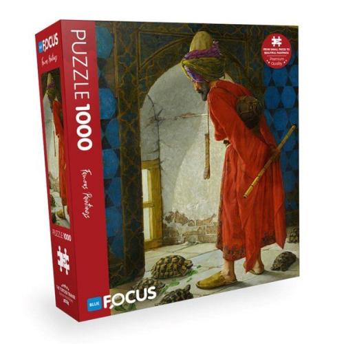 Blue Focus The Tortoıse Traıner (Kaplumbağa Terbiyecisi) - 1000 Parça
