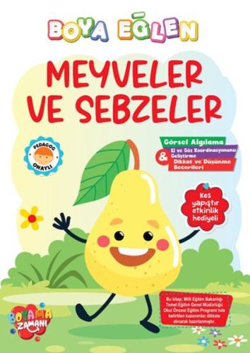 Boya Eğlen - Meyveler ve Sebzeler