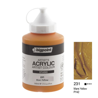 BP AKRİLİK BOYA 500ml 231 MARS YELLOW