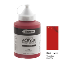 BP AKRİLİK BOYA 500ml 324 VERMILION * (tek ürün gönderilecektir, fotoğraf temsilidir)